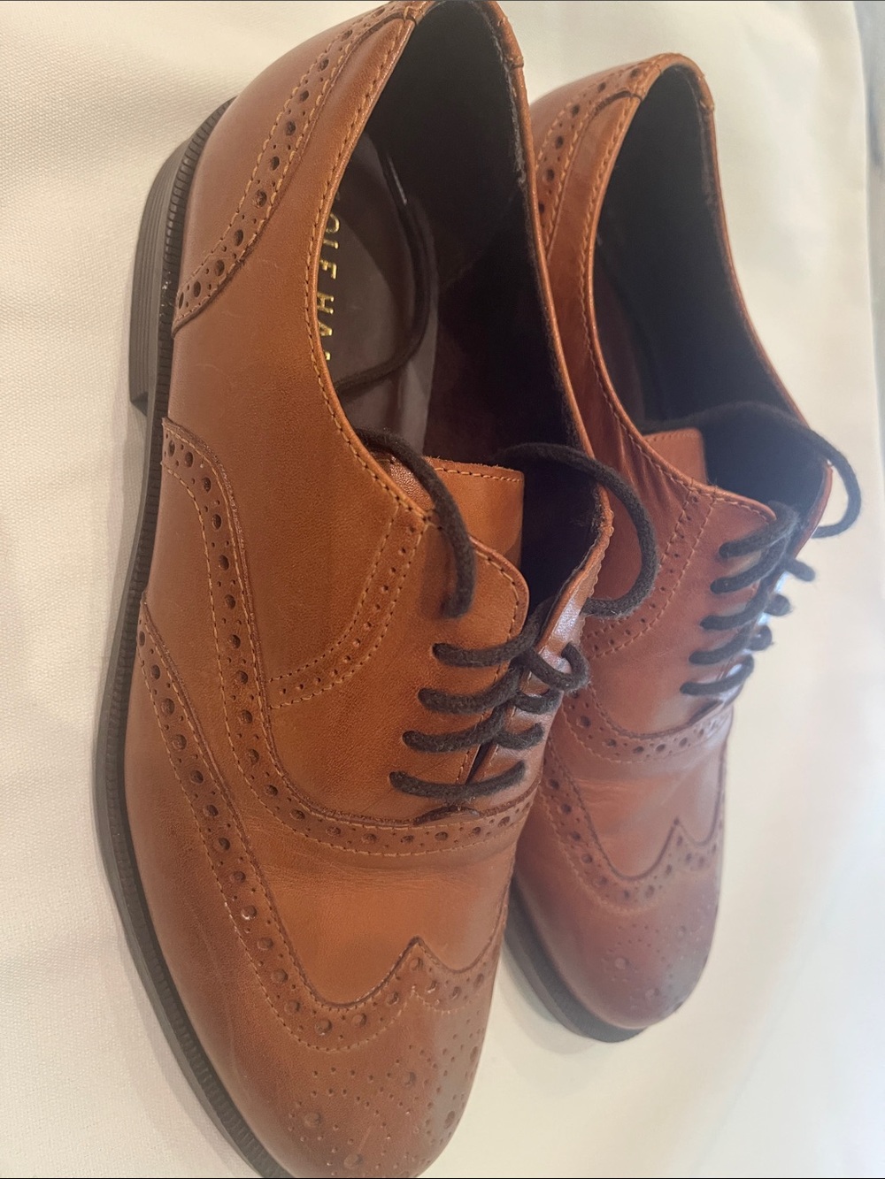 Cole Haan Leather Wingtip Shoe.NWOT - Picture 2 of 4
